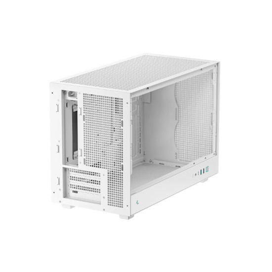 Кутия за компютър DeepCool Case mATX - CH260, White