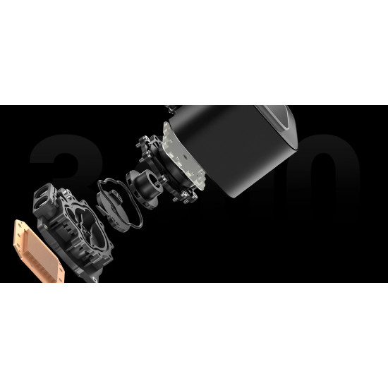 Водно охлаждане DeepCool Water Cooling LE360 V2 - Addressable RGB - LGA1851/AM5