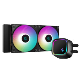 Водно охлаждане DeepCool Water Cooling LE520 - Addressable RGB - LGA1700/AM5