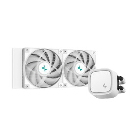 Водно охлаждане DeepCool Water Cooling LE520 White - Addressable RGB - LGA1700/AM5