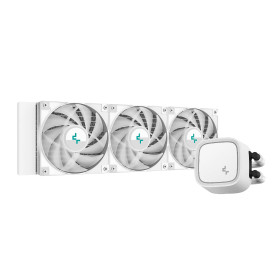 Водно охлаждане DeepCool Water Cooling LE720 White - Addressable RGB - LGA1700/AM5