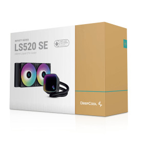 Водно охлаждане DeepCool Water Cooling LS520 SE - Addressable RGB, Infinity mirror design - LGA1700/AM5