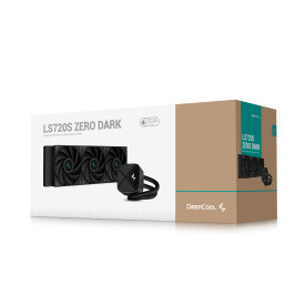 Водно охлаждане DeepCool Water Cooling LS720S Zero Dark - LGA1700/AM5