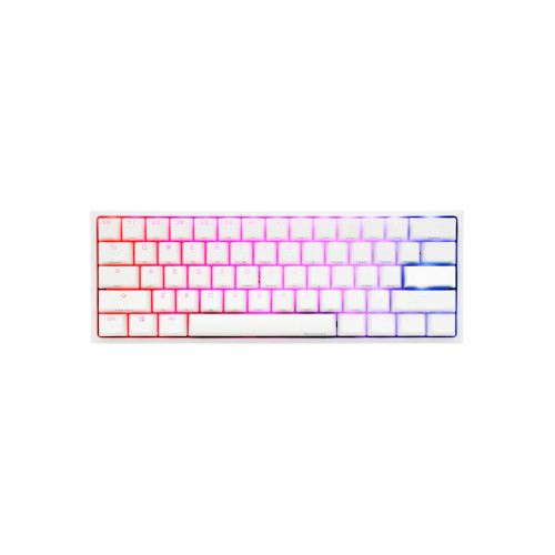 Клавиатура Ducky DKON2061ST KUSPDWWTK2, USB, RGB, Kailh Box Brown, White