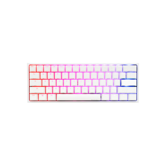 Клавиатура Ducky DKON2061ST KUSPDWWTK2, USB, RGB, Kailh Box Brown, White