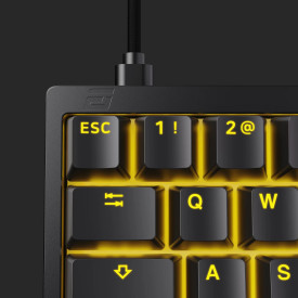 Клавиатура Endgame Gear Professional Gaming Mechanical Keyboard KB65HE 8K - Gateron Magnetic Switches, Hall Effect, RGB - Black