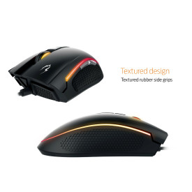 Геймърски комплект Gamdias Gaming Mouse - ZEUS E2 OPTICAL + PAD NYX E1 - 3200dpi, backlight