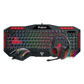 Геймърски комплект Gamdias Gaming COMBO - POSEIDON M1 COMBO - Keyboard + Mouse + Headphones