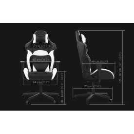 Геймърски стол Gamdias Gaming Chair - ZELUS E1 L Black