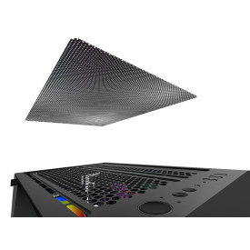 Кутия за компютър Gamdias Case ATX - MARS E1 - aRGB, Tempered Glass