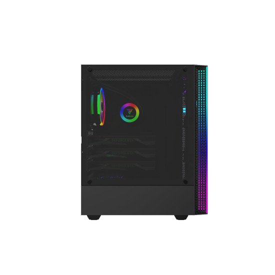 Кутия за компютър Gamdias Case ATX - MARS E1 - aRGB, Tempered Glass