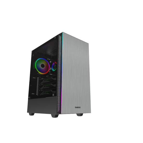 Кутия за компютър Gamdias Case ATX - MARS E1 - aRGB, Tempered Glass