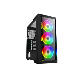Кутия за компютър Gamdias Case ATX - TALOS M1 LITE - aRGB, Tempered Glass