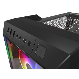 Кутия за компютър Gamdias Case ATX - TALOS M1 LITE - aRGB, Tempered Glass