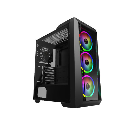 Кутия за компютър Gamdias Case ATX - TALOS M1 LITE - aRGB, Tempered Glass