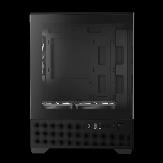 Кутия за компютър Gamdias Aura GC9M Elite ARGB, Tempered Glass, Black