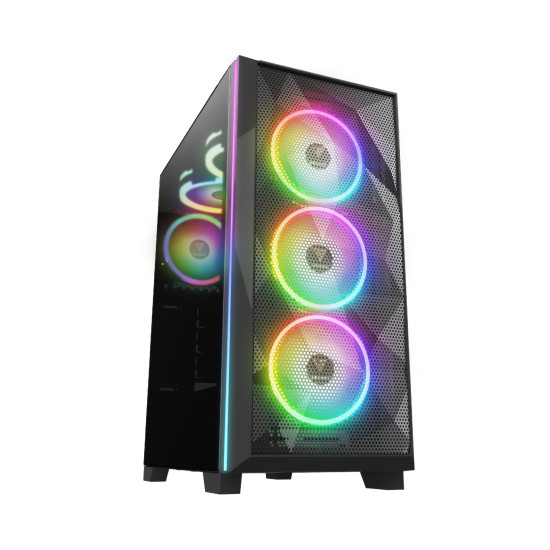 Кутия за компютър Gamdias Case ATX - ATHENA M2 Elite RGB