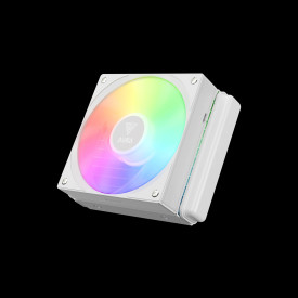 Водно охлаждане Gamdias Water Cooling 120mm - AURA GL120 v2 White, aRGB