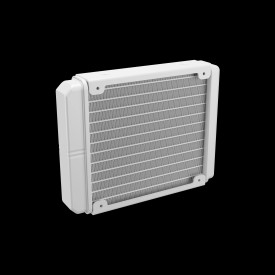 Водно охлаждане Gamdias Water Cooling 120mm - AURA GL120 v2 White, aRGB