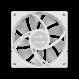 Водно охлаждане Gamdias Water Cooling 120mm - AURA GL120 v2 White, aRGB