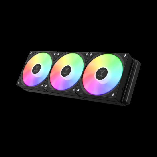 Водно охлаждане Gamdias Water Cooling 360mm - AURA GL360 v2 - aRGB