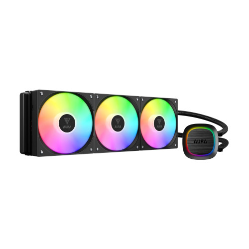 Водно охлаждане Gamdias Water Cooling 360mm - AURA GL360 v2 - aRGB