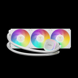 Водно охлаждане Gamdias Water Cooling 360mm - AURA GL360 v2 WH - aRGB