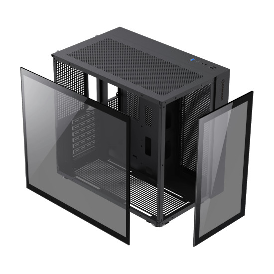 Кутия за компютър Gamemax Case ATX - Infinity Black