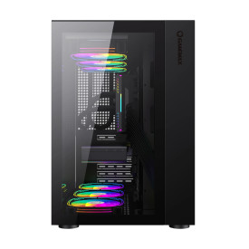 Кутия за компютър Gamemax Case ATX - Infinity Black