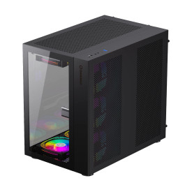 Кутия за компютър Gamemax Case ATX - Infinity Black