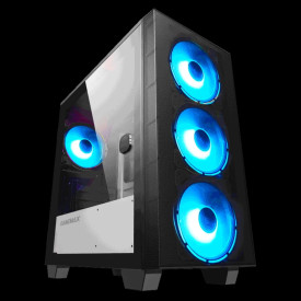 Кутия за компютър Gamemax Case mATX - Aero Mini - Addressable RGB