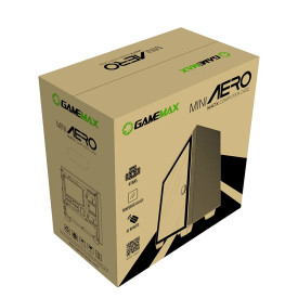 Кутия за компютър Gamemax Case mATX - Aero Mini - Addressable RGB
