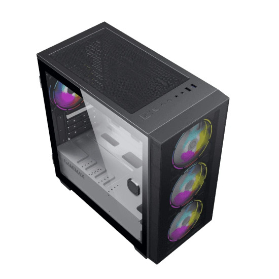 Кутия за компютър Gamemax Case mATX - Aero Mini - Addressable RGB