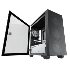 Кутия за компютър Gamemax Case mATX - Aero Mini - Addressable RGB