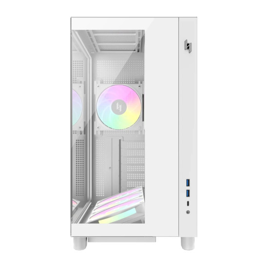Кутия за компютър Gamemax Case ATX - NEX C53 WH