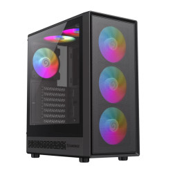Кутия за компютър GameMax Storm, Black