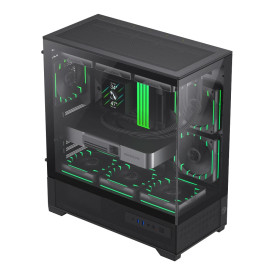 Кутия за компютър Gamemax Case EATX - Vista 2 AB - 3x120mm A-RGB