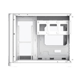 Кутия за компютър GameMax HYPE-M WH, Micro ATX, Tempered Glass, ARGB, White