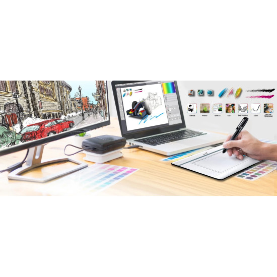 Графичен таблет Genius Graphic Tablet EasyPen i608