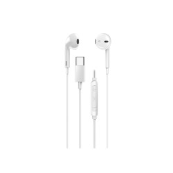 Слушалки Genius In-ear Earbuds HS-M365 - USB-C, White