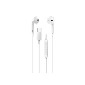 Слушалки Genius In-ear Earbuds HS-M365 - USB-C, White