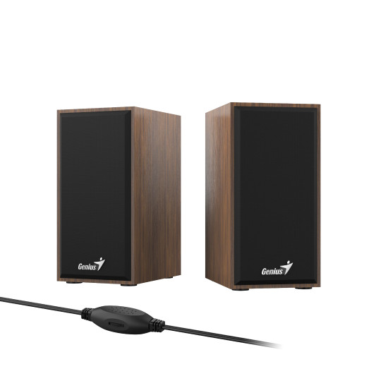 Тонколони Genius Speakers 2.0 - SP-HF180 - 6W, USB, Wood