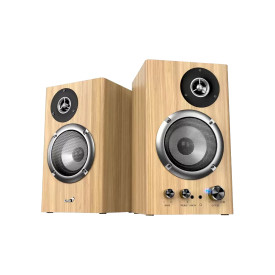 Тонколони Genius Speakers 2.0 - SP-HF1812BT - 50W RMS, Bluetooth 5.3, Pine Wood