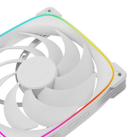 Комплект вентилатори Geometric Future Fan Pack 3-in-1 140 mm - Squama 2503W-14 White