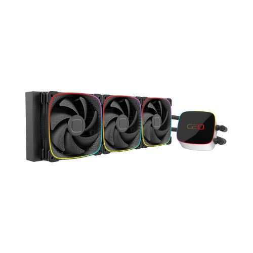 Водно охлаждане Geometric Future Water Cooling - Eskimo Junior 36 Black - LGA1700/AM5