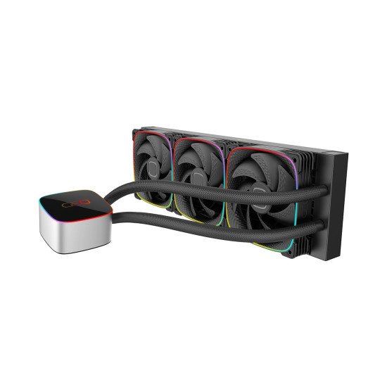 Водно охлаждане Geometric Future Water Cooling - Eskimo Junior 36 Black - LGA1700/AM5