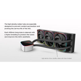 Водно охлаждане Geometric Future Water Cooling - Eskimo Junior 36 Black - LGA1700/AM5