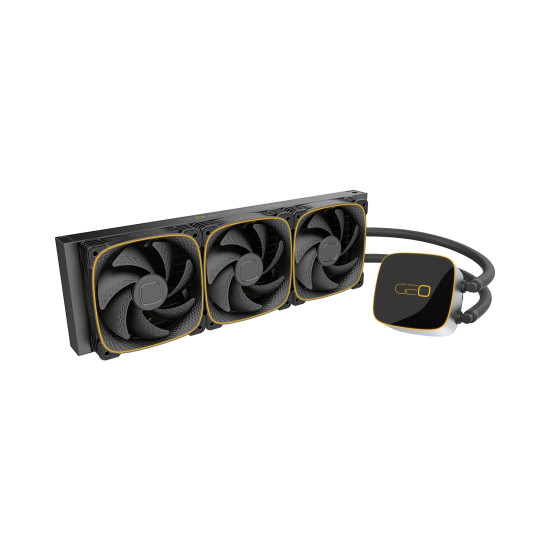 Водно охлаждане Geometric Future Water Cooling - Eskimo Junior 36 Black - LGA1700/AM5