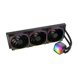 Водно охлаждане Geometric Future Water Cooling - Eskimo Pro 420 Black - Addressable RGB, LGA1851/AM5