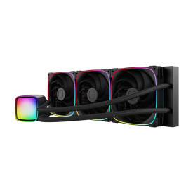 Водно охлаждане Geometric Future Water Cooling - Eskimo Pro 420 Black - Addressable RGB, LGA1851/AM5